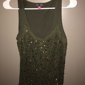 Vince Camuto Beaded Top